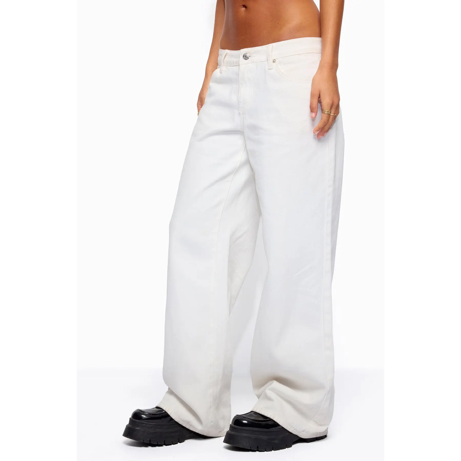 Roman Low Rise Baggy Jeans - Image 4